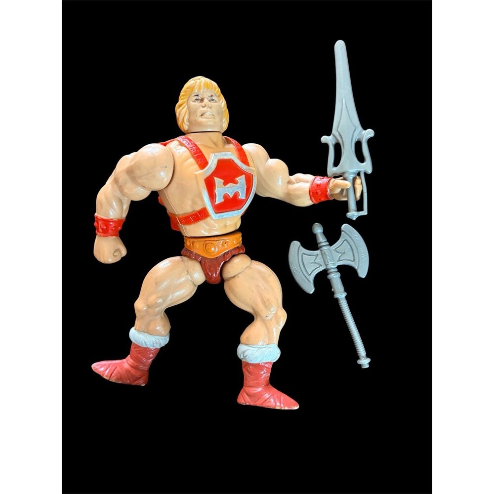 Vintage 1984 Mattel Thunder Punch He-Man Masters of the Universe MOTU Action Fig